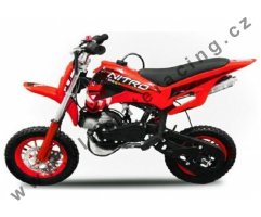 Nitro Minicross 49 cc DS67 Sport červená